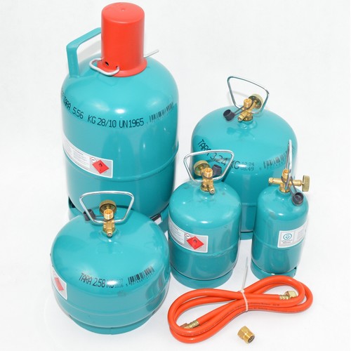 Leere befüllbare gasflasche - befüllbare,