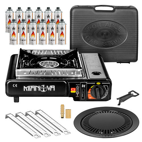 Campingkocher gaskocher 2in1 - campingkocher,