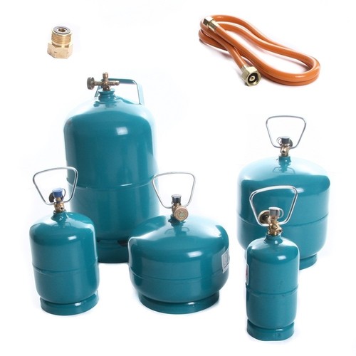 Leere befüllbare gasflasche - befüllbare,